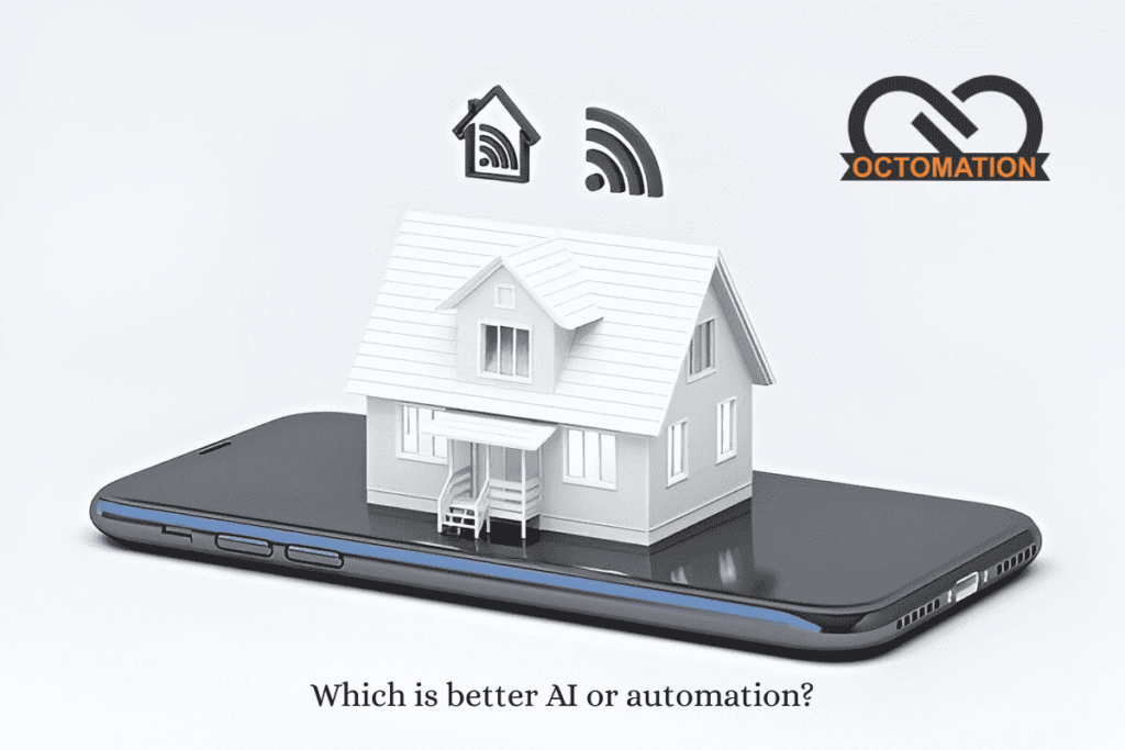 Which is better AI or automation?