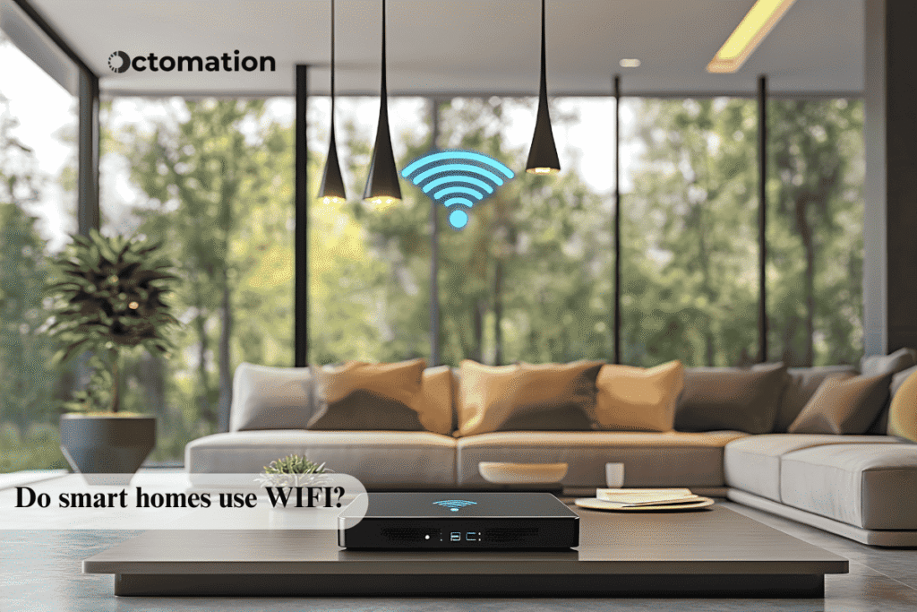 Do smart homes use WIFI?
